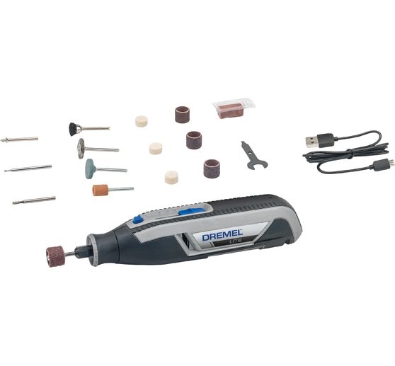 Dremel Lite 7760, 15 accessoires, outil multifonction sans fil, câble USB -  VBS Hobby