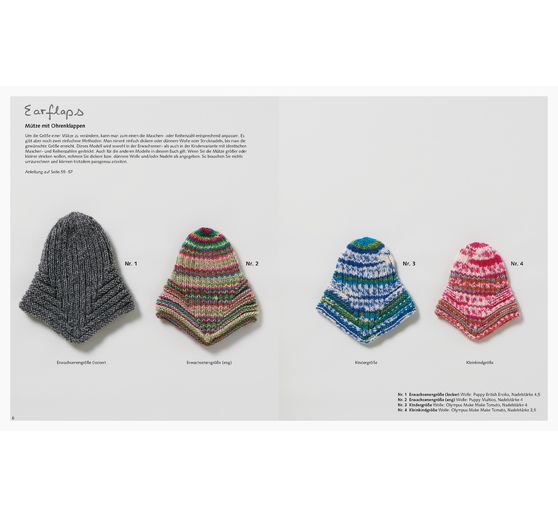 Book "Japanische Mützen stricken"