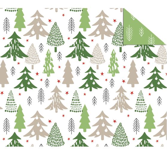 Motif photo cardboard "Christmas trees"