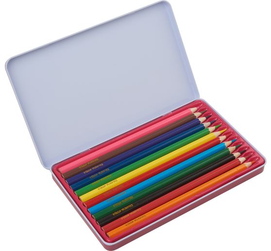 Boîte de 12 crayons de couleur de qualité supérieure