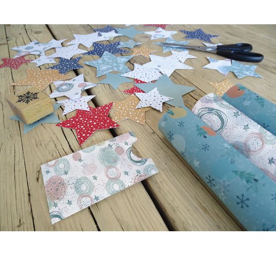 Papier cartonné « Mini-étoiles »