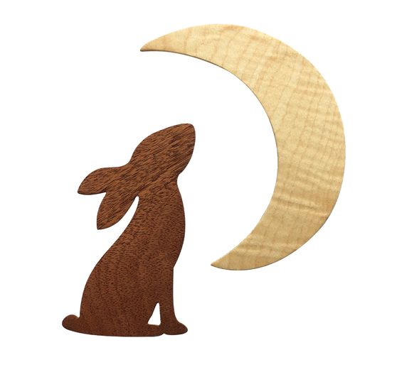 Gabarit d’estampe Sizzix Bigz « Rabbit & Moon »