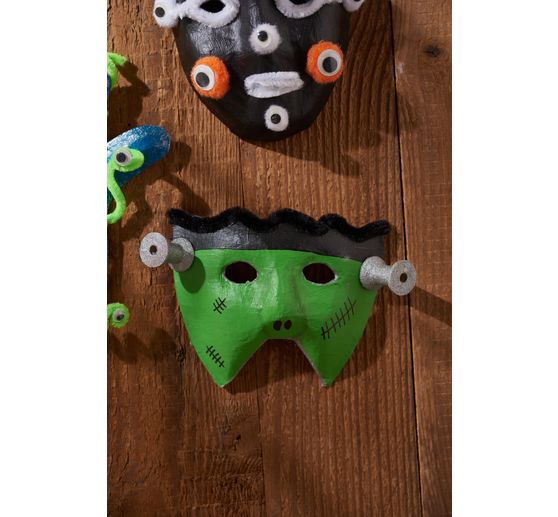 VBS Kinder-Masken, Pappmaché, 6er-Set