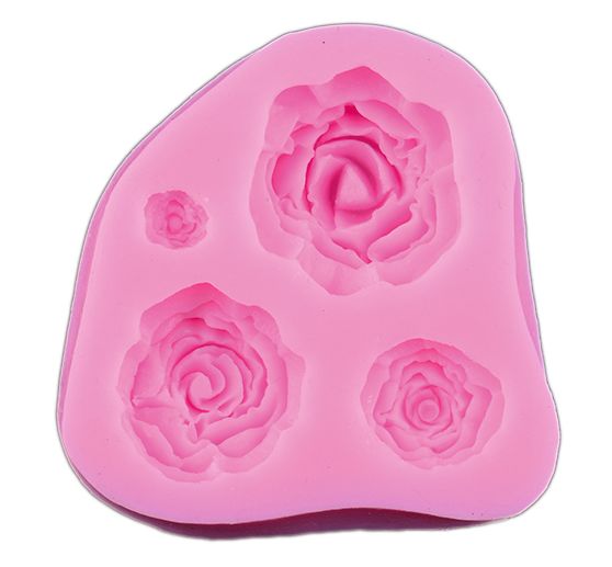 Moule en silicone « Pétales de rose »