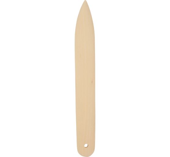 Folding knife boxwood, 16 x 2 cm