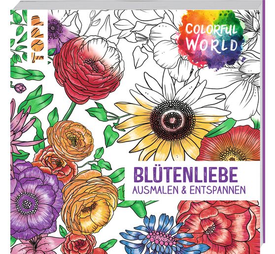 Livre "Colorful World - Blütenliebe"
