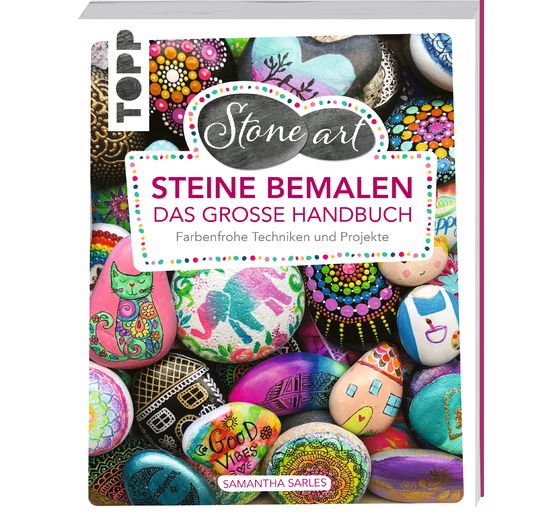 Livre "StoneArt: Steine bemalen - Das große Handbuch"