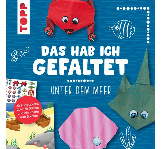 Kreativ-Set "Das hab ich gefaltet - Unter dem Meer"