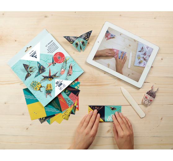 Faltpapier-Sortiment "Insekten"