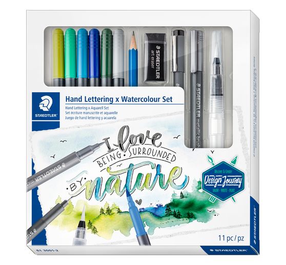 Set aquarelle STAEDTLER « Hand Lettering »