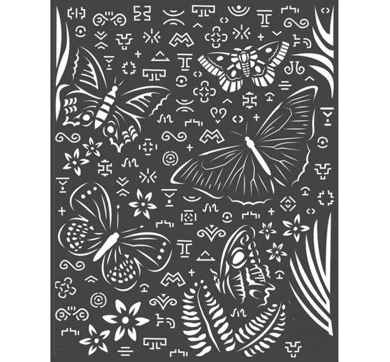 Stencil "Amazonia Butterflies", 20 x 25 cm