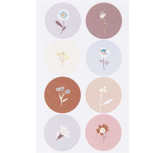 Autocollants « Fleurs séchées »