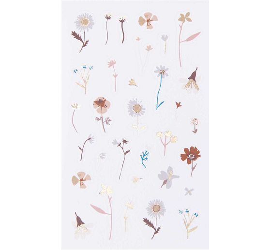 Autocollants « Fleurs séchées »