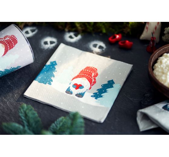 Serviette « Lutin dans la forêt »