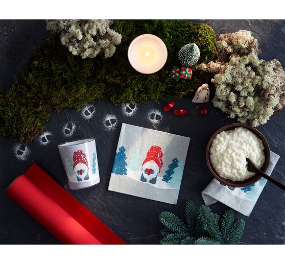 Serviette « Lutin dans la forêt »