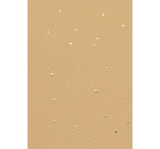 Bloc de papier à motifs « Papier kraft Christmas »