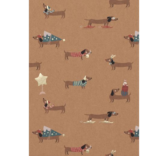 Motivblock "Kraftpapier Xmas"