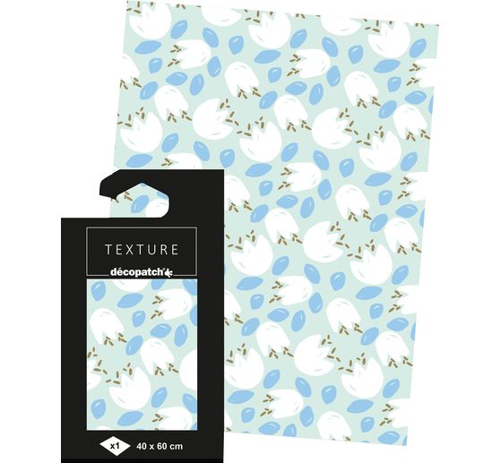 Papier Décopatch hotfoil « Fleurs »