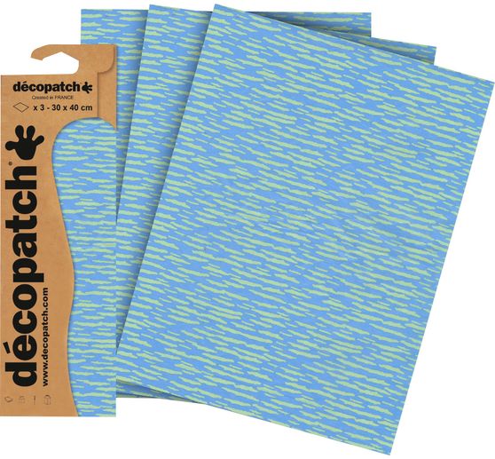 Décopatch-Papier "Lagune"
