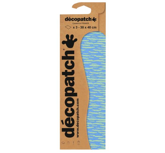 Décopatch-Papier "Lagune"