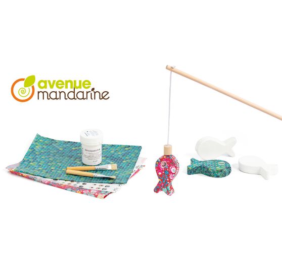 Kreativ-Set Décopatch "Fische angeln"