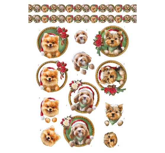 3D-Stanzbogenbuch "Christmas Feelings"