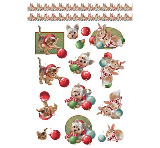 3D-Stanzbogenbuch "Christmas Feelings"