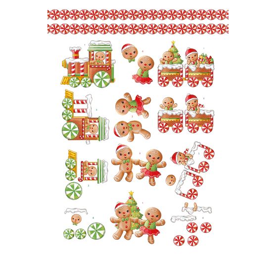 3D-Stanzbogenbuch "Christmas Feelings"