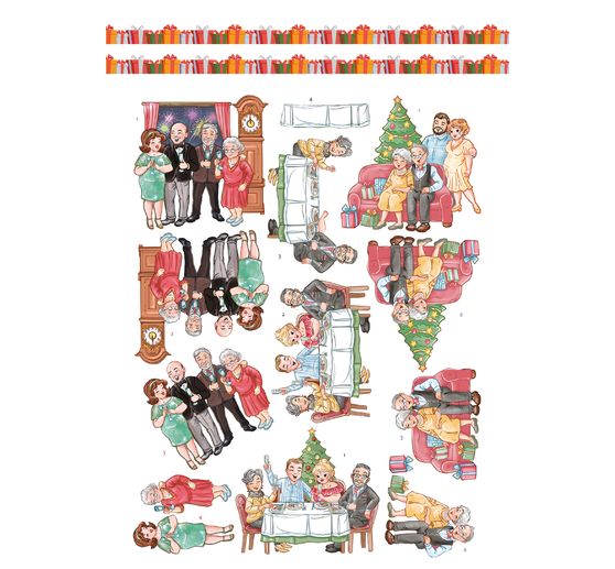3D-Stanzbogenbuch "Christmas Feelings"