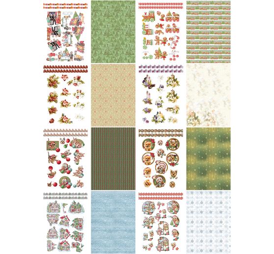 3D-Stanzbogenbuch "Christmas Feelings"