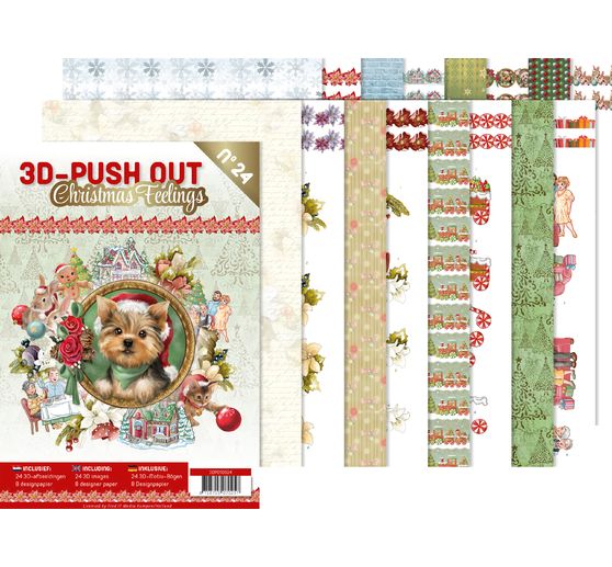 3D-Stanzbogenbuch "Christmas Feelings"