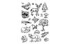 Silicone stamp "Forest animals"