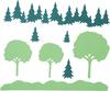 Stanzschablone "Im Wald"