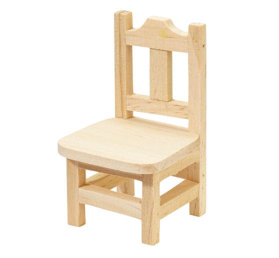 Miniature wooden chair