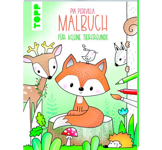 Livre "Pia Pedevilla Malbuch - Für kleine Tierfreunde"
