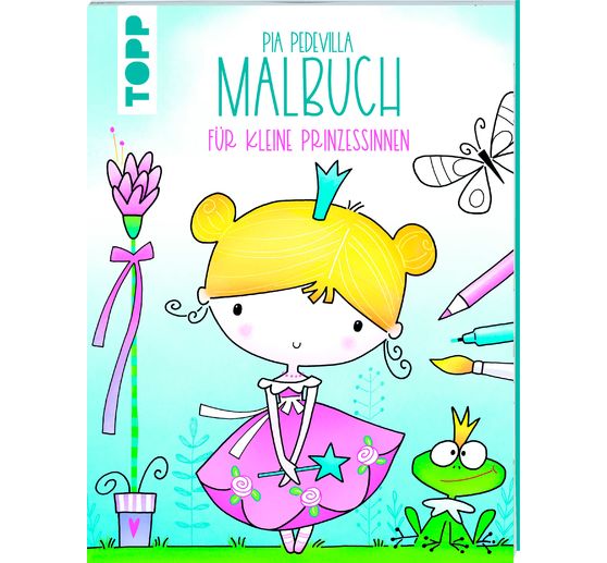 Livre "Pia Pedevilla Malbuch - Für kleine Prinzessinnen"