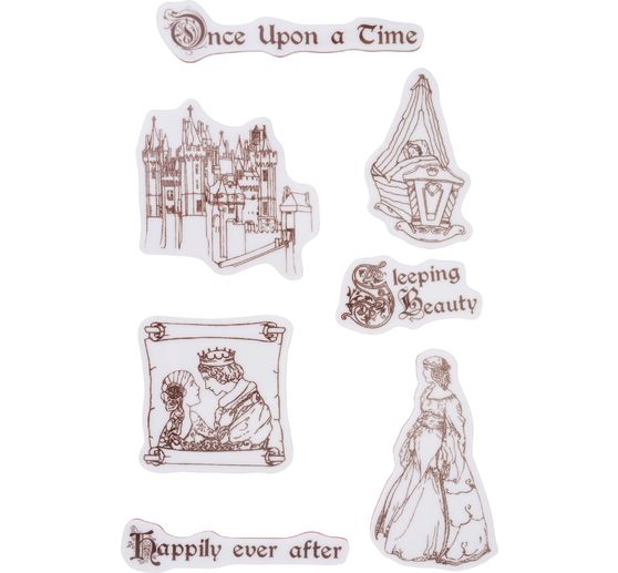 Stamp set "Sleeping Beauty"