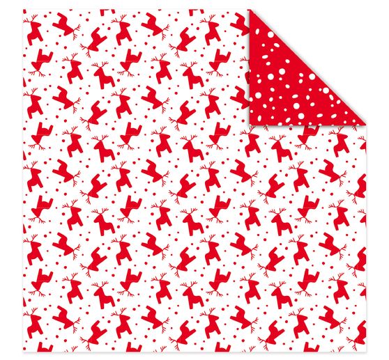 Feuilles de pliage « Nordic Christmas », 15 x 15 cm, 120 feuilles