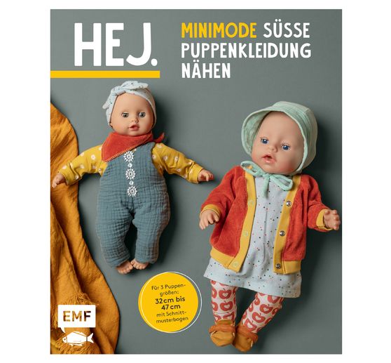 Livre "HEJ. Minimode - Süsse Puppenkleidung nähen"