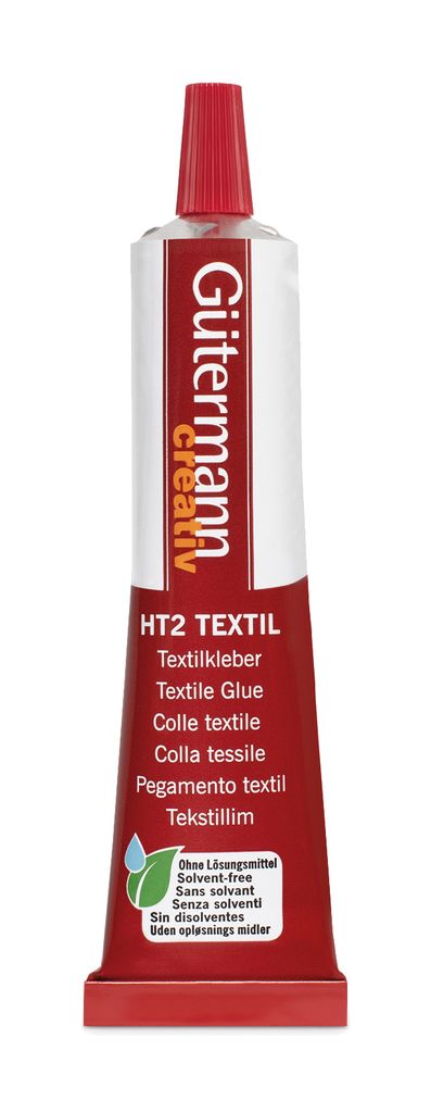 Colle textile pour coller tissus, laine, feutrine, coton, Gütermann 30g