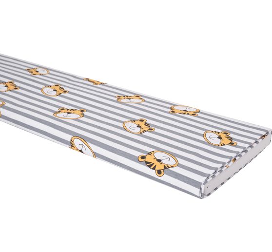 Jersey fabric "Tiger and stripes"
