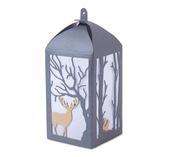 Sizzix Thinlits Stanzschablone "Woodland Lantern"