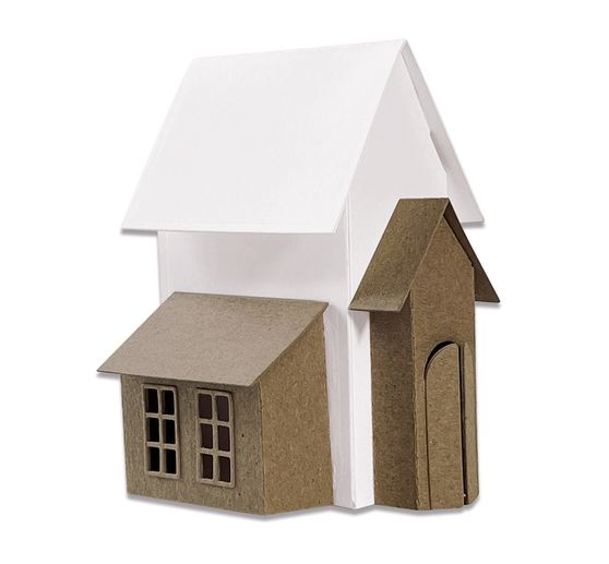 Set de gabarits d'estampe Sizzix Thinlits « Village Collection by Tim Holtz »