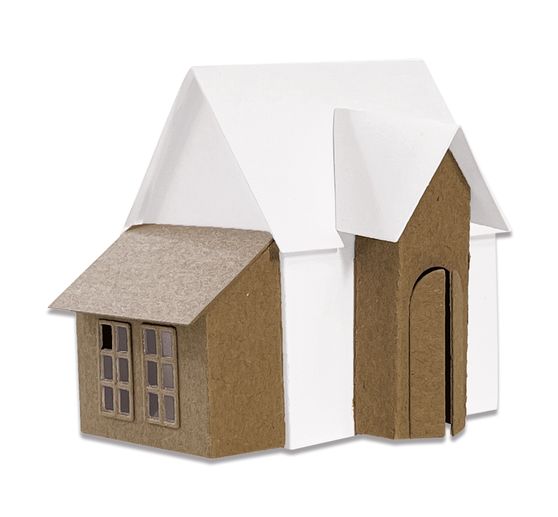 Set de gabarits d'estampe Sizzix Thinlits « Village Collection by Tim Holtz »