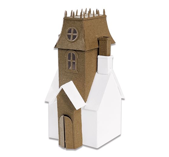 Set de gabarits d'estampe Sizzix Thinlits « Village Collection by Tim Holtz »