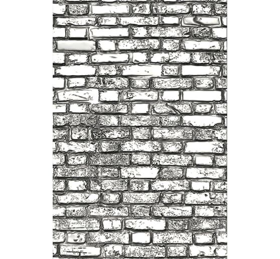 Sizzix 3D-Prägeschablone "Mini Brickwork by Tim Holtz"