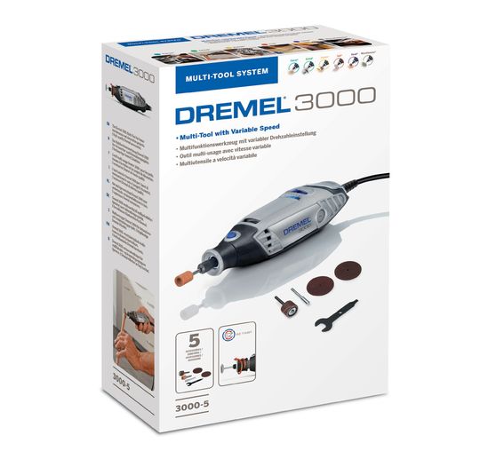 Outil multifonction Dremel 3000-2/25 Arts & Crafts, 2 embouts, 25  accessoires - VBS Hobby
