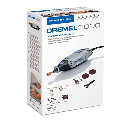 DREMEL 3000, inkl. 5-tlg. Zubehör