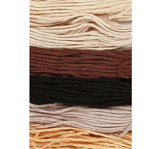 Embroidery thread set "Nature"