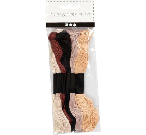Embroidery thread set "Nature"